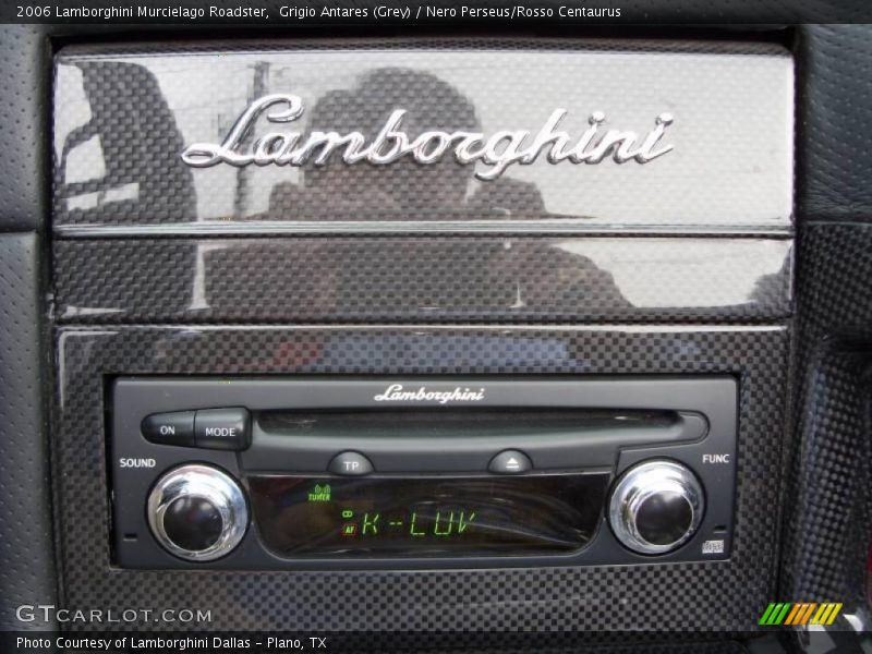 Grigio Antares (Grey) / Nero Perseus/Rosso Centaurus 2006 Lamborghini Murcielago Roadster