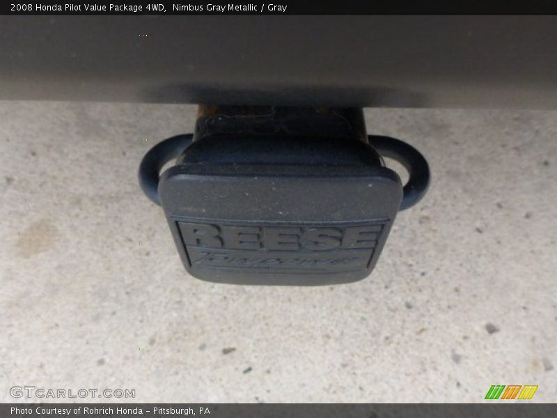Nimbus Gray Metallic / Gray 2008 Honda Pilot Value Package 4WD