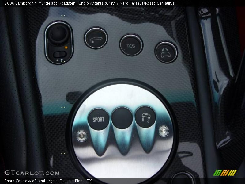 Grigio Antares (Grey) / Nero Perseus/Rosso Centaurus 2006 Lamborghini Murcielago Roadster