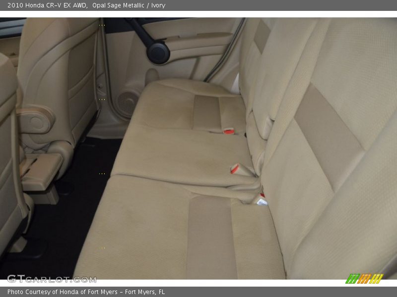 Opal Sage Metallic / Ivory 2010 Honda CR-V EX AWD