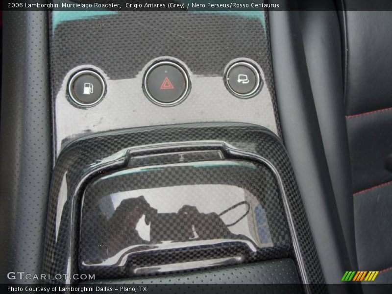 Grigio Antares (Grey) / Nero Perseus/Rosso Centaurus 2006 Lamborghini Murcielago Roadster