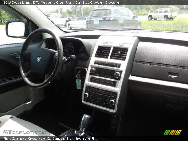 Melbourne Green Pearl / Dark Slate Gray/Light Graystone 2009 Dodge Journey SXT