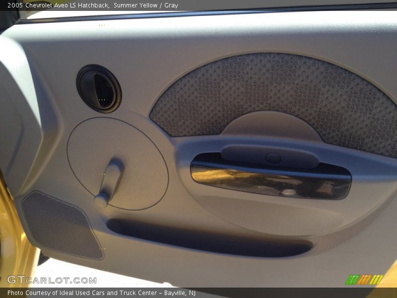 Summer Yellow / Gray 2005 Chevrolet Aveo LS Hatchback