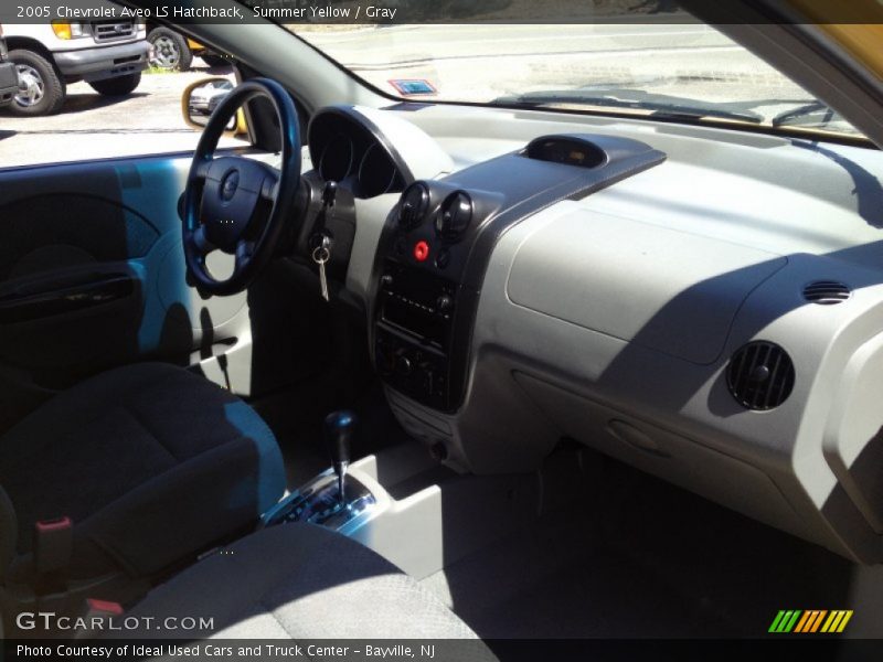 Summer Yellow / Gray 2005 Chevrolet Aveo LS Hatchback