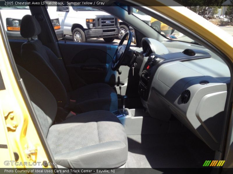 Summer Yellow / Gray 2005 Chevrolet Aveo LS Hatchback
