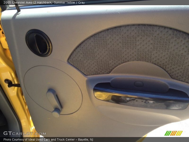 Summer Yellow / Gray 2005 Chevrolet Aveo LS Hatchback