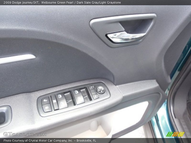 Melbourne Green Pearl / Dark Slate Gray/Light Graystone 2009 Dodge Journey SXT