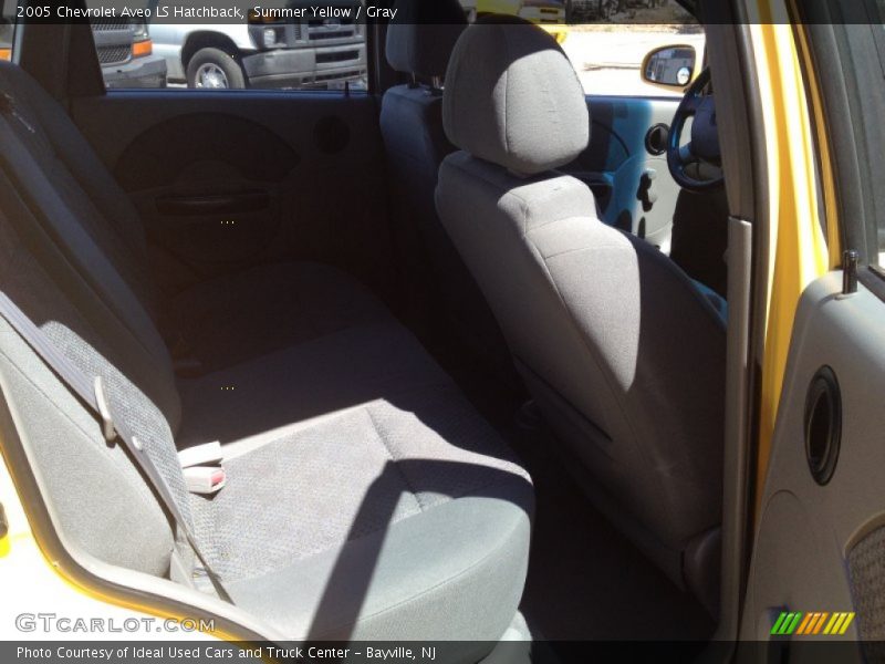 Summer Yellow / Gray 2005 Chevrolet Aveo LS Hatchback