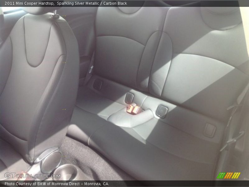 Sparkling Silver Metallic / Carbon Black 2011 Mini Cooper Hardtop