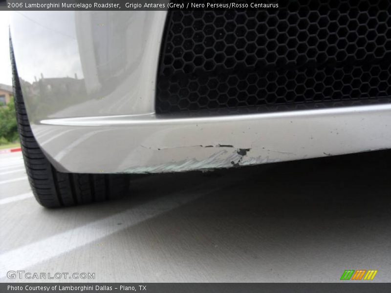 Grigio Antares (Grey) / Nero Perseus/Rosso Centaurus 2006 Lamborghini Murcielago Roadster