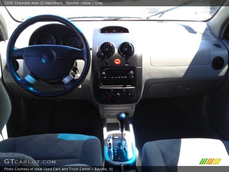 Summer Yellow / Gray 2005 Chevrolet Aveo LS Hatchback