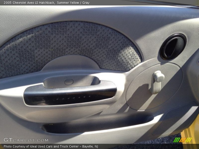Summer Yellow / Gray 2005 Chevrolet Aveo LS Hatchback