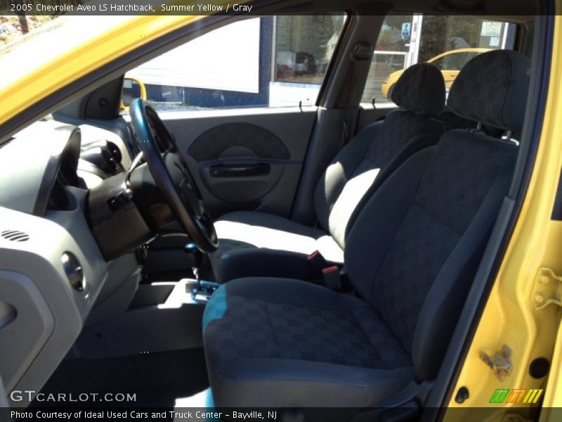 Summer Yellow / Gray 2005 Chevrolet Aveo LS Hatchback