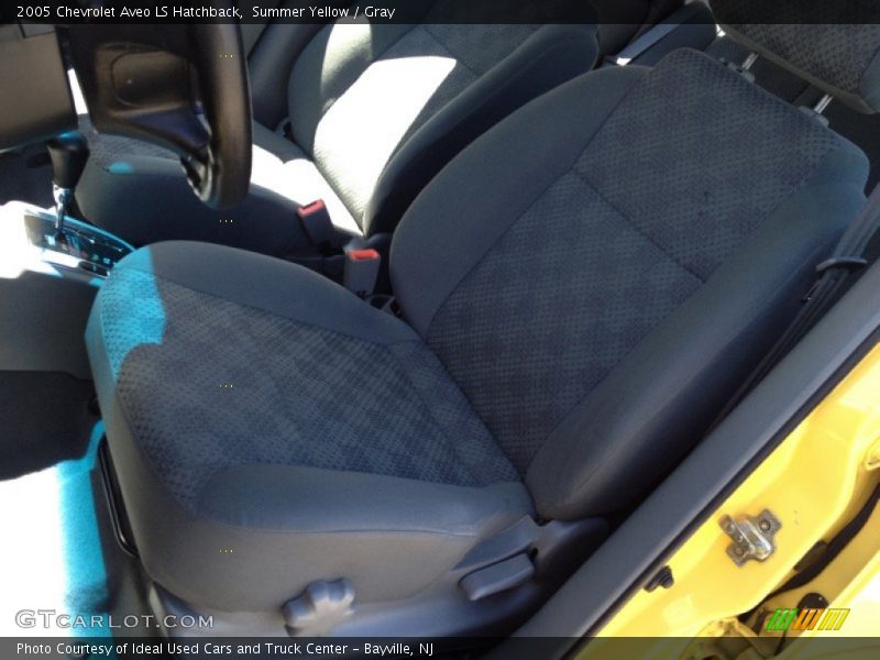 Summer Yellow / Gray 2005 Chevrolet Aveo LS Hatchback