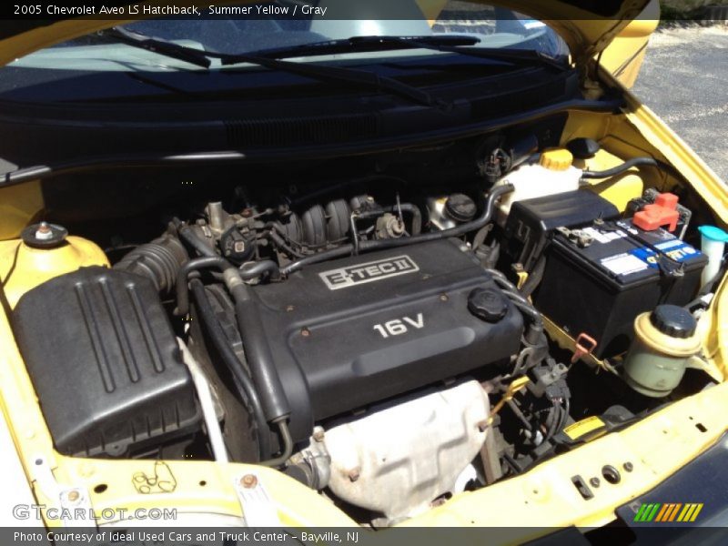 Summer Yellow / Gray 2005 Chevrolet Aveo LS Hatchback