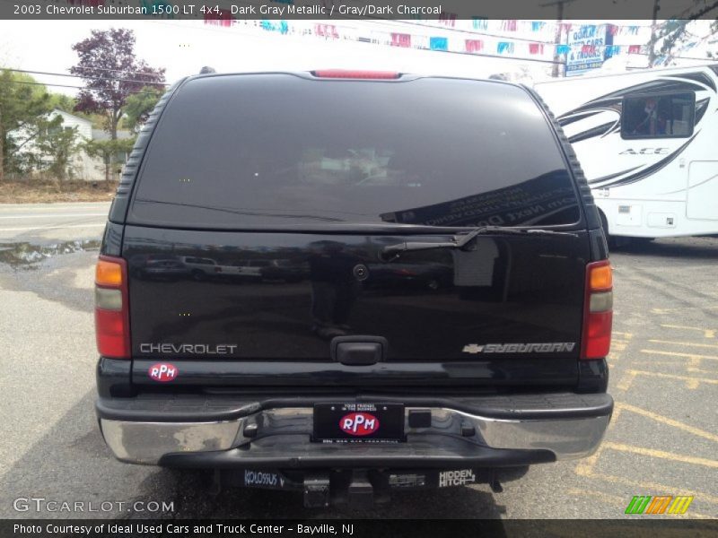 Dark Gray Metallic / Gray/Dark Charcoal 2003 Chevrolet Suburban 1500 LT 4x4