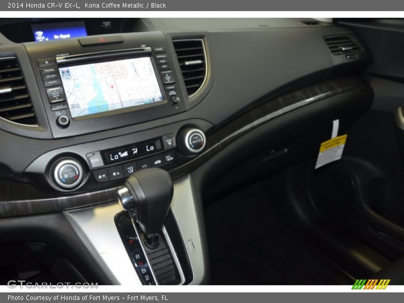 Kona Coffee Metallic / Black 2014 Honda CR-V EX-L