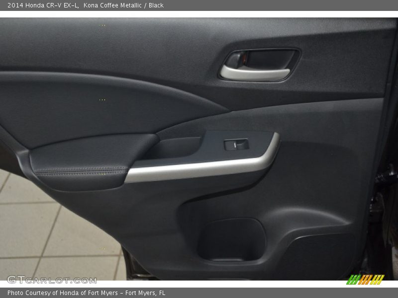 Kona Coffee Metallic / Black 2014 Honda CR-V EX-L