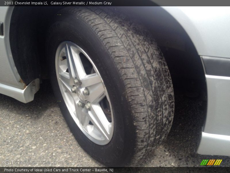 Galaxy Silver Metallic / Medium Gray 2003 Chevrolet Impala LS