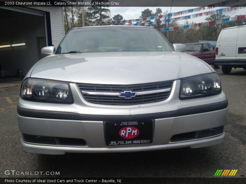 Galaxy Silver Metallic / Medium Gray 2003 Chevrolet Impala LS