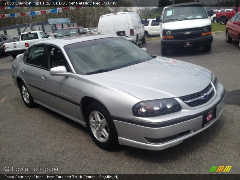 Galaxy Silver Metallic / Medium Gray 2003 Chevrolet Impala LS