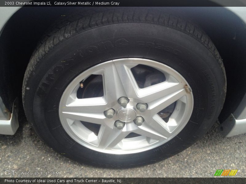 Galaxy Silver Metallic / Medium Gray 2003 Chevrolet Impala LS