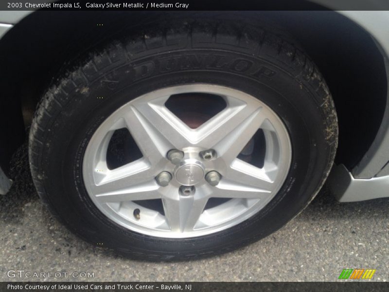 Galaxy Silver Metallic / Medium Gray 2003 Chevrolet Impala LS