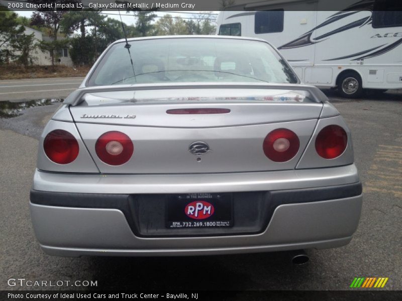 Galaxy Silver Metallic / Medium Gray 2003 Chevrolet Impala LS