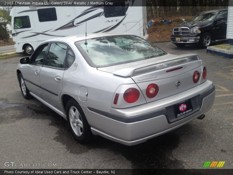 Galaxy Silver Metallic / Medium Gray 2003 Chevrolet Impala LS