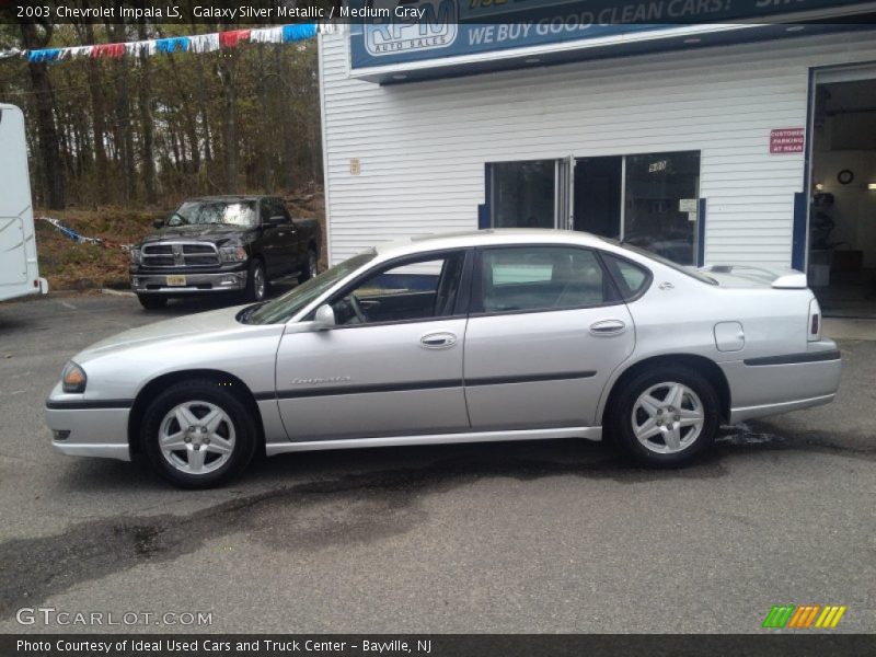 Galaxy Silver Metallic / Medium Gray 2003 Chevrolet Impala LS