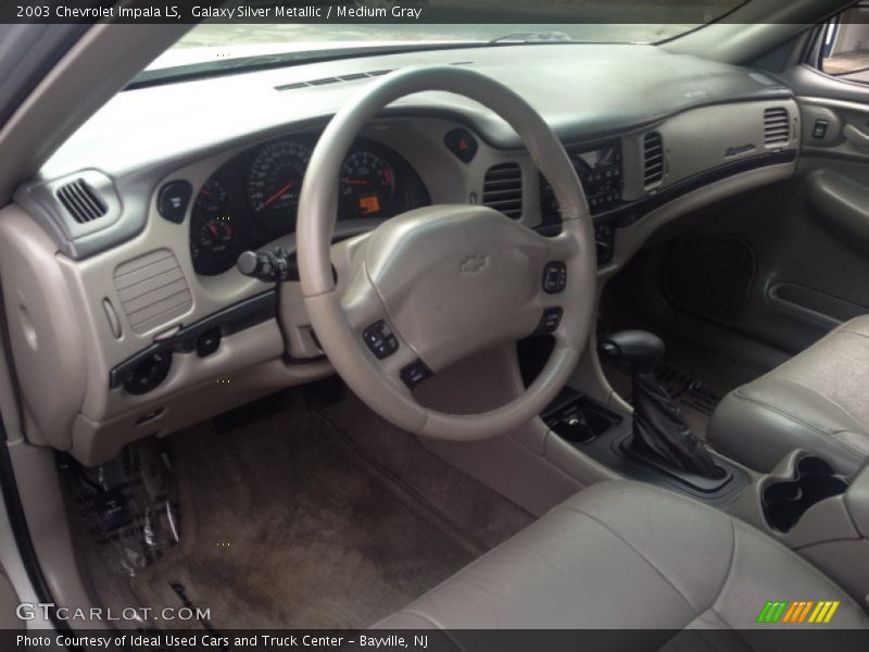 Galaxy Silver Metallic / Medium Gray 2003 Chevrolet Impala LS