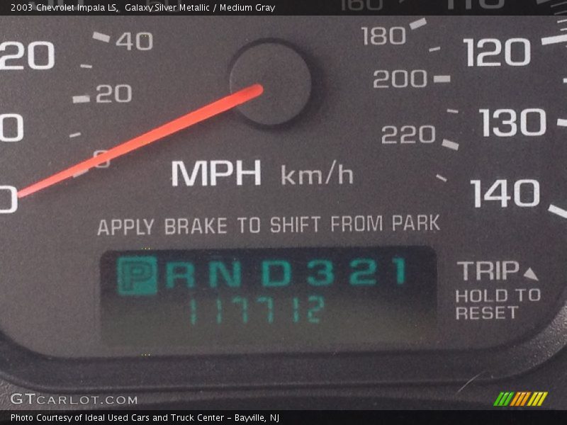 Galaxy Silver Metallic / Medium Gray 2003 Chevrolet Impala LS