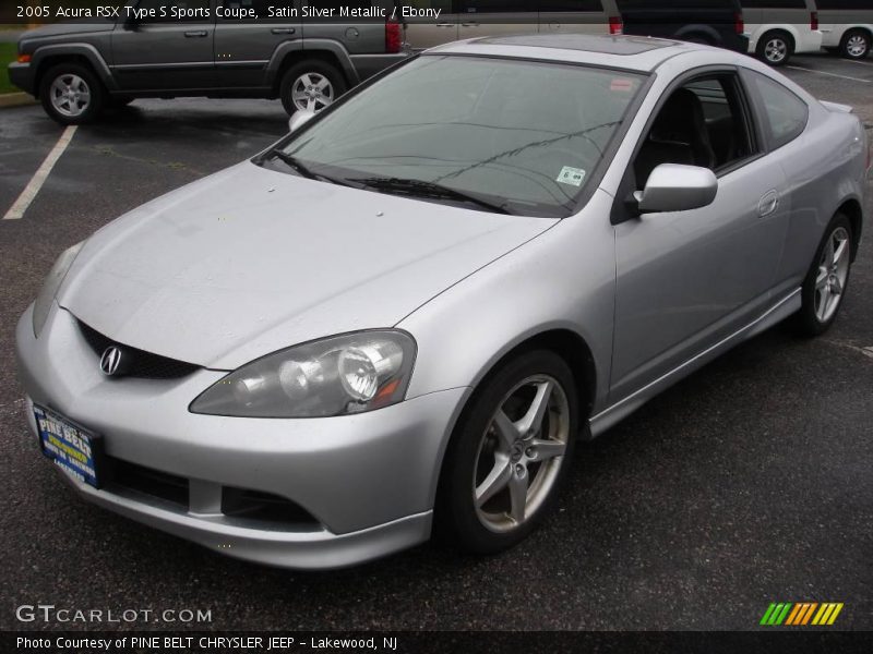Satin Silver Metallic / Ebony 2005 Acura RSX Type S Sports Coupe
