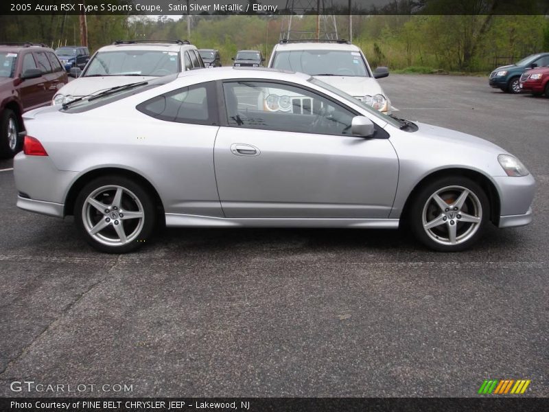 Satin Silver Metallic / Ebony 2005 Acura RSX Type S Sports Coupe