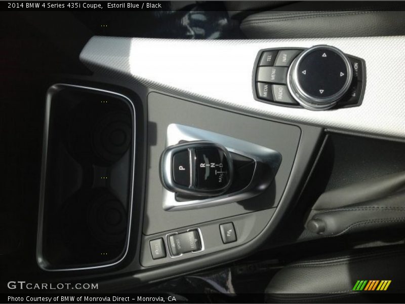 Estoril Blue / Black 2014 BMW 4 Series 435i Coupe