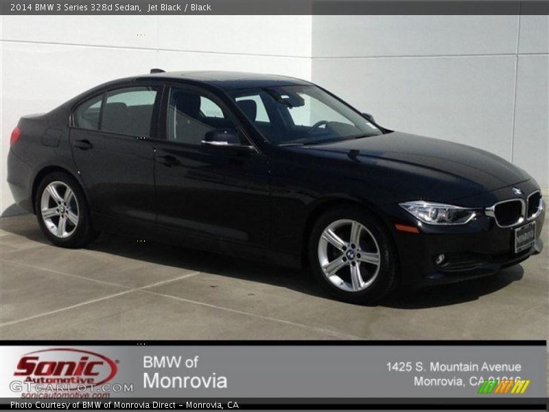 Jet Black / Black 2014 BMW 3 Series 328d Sedan