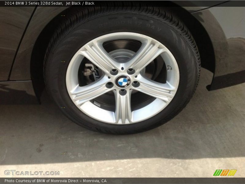 Jet Black / Black 2014 BMW 3 Series 328d Sedan