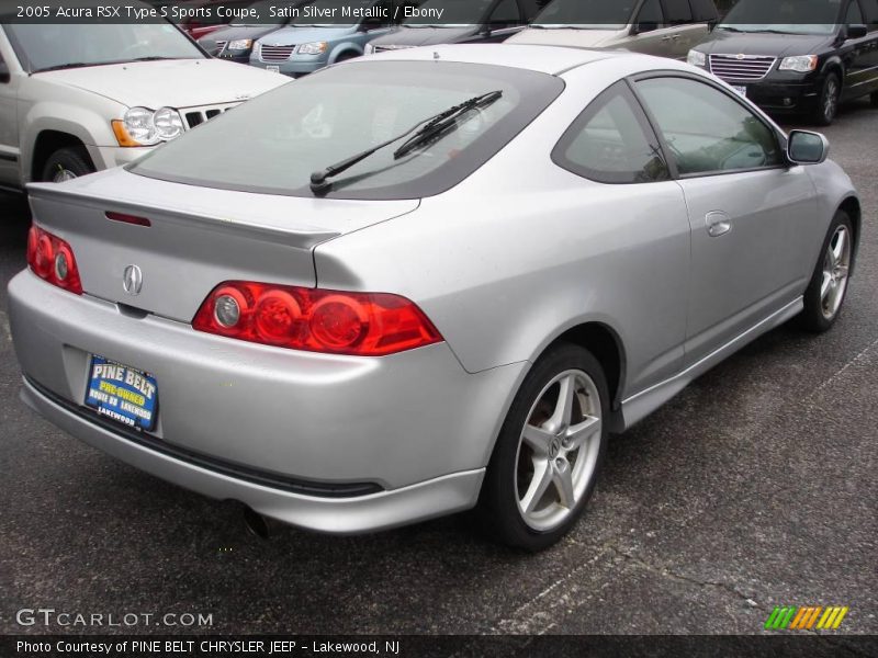 Satin Silver Metallic / Ebony 2005 Acura RSX Type S Sports Coupe