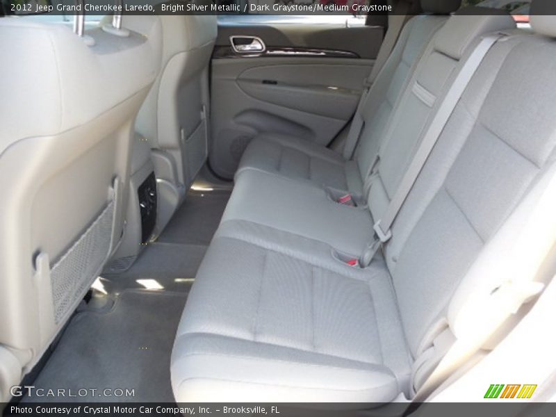 Bright Silver Metallic / Dark Graystone/Medium Graystone 2012 Jeep Grand Cherokee Laredo
