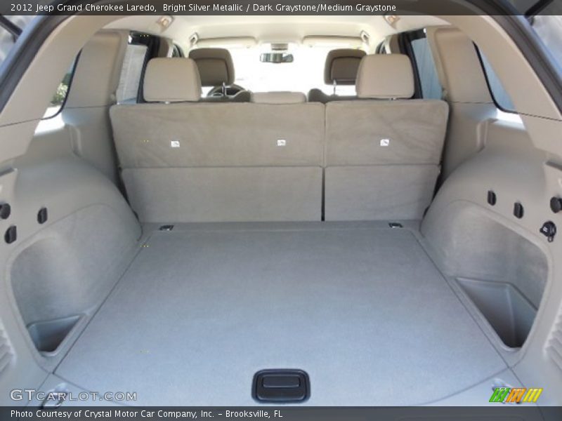Bright Silver Metallic / Dark Graystone/Medium Graystone 2012 Jeep Grand Cherokee Laredo