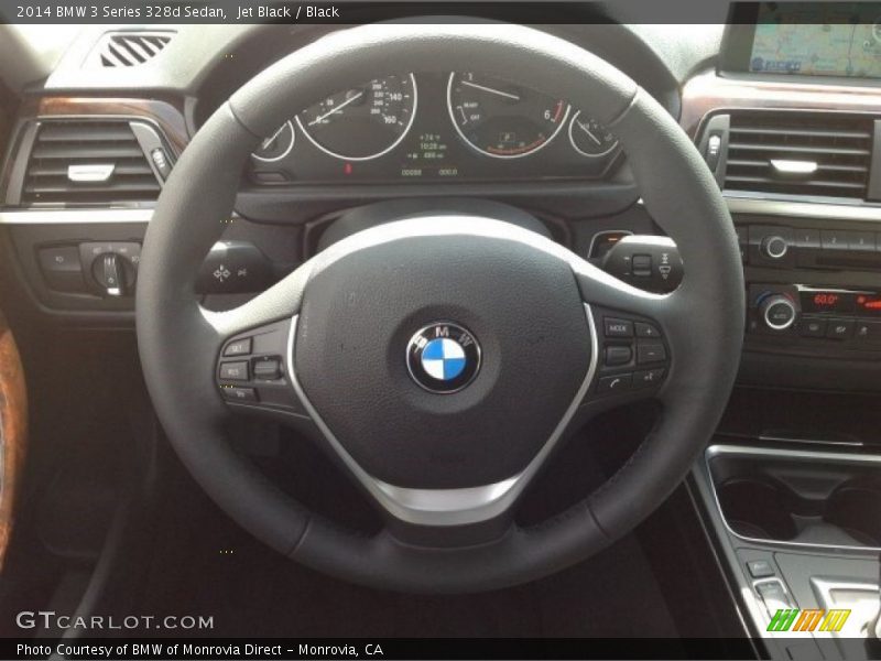 Jet Black / Black 2014 BMW 3 Series 328d Sedan