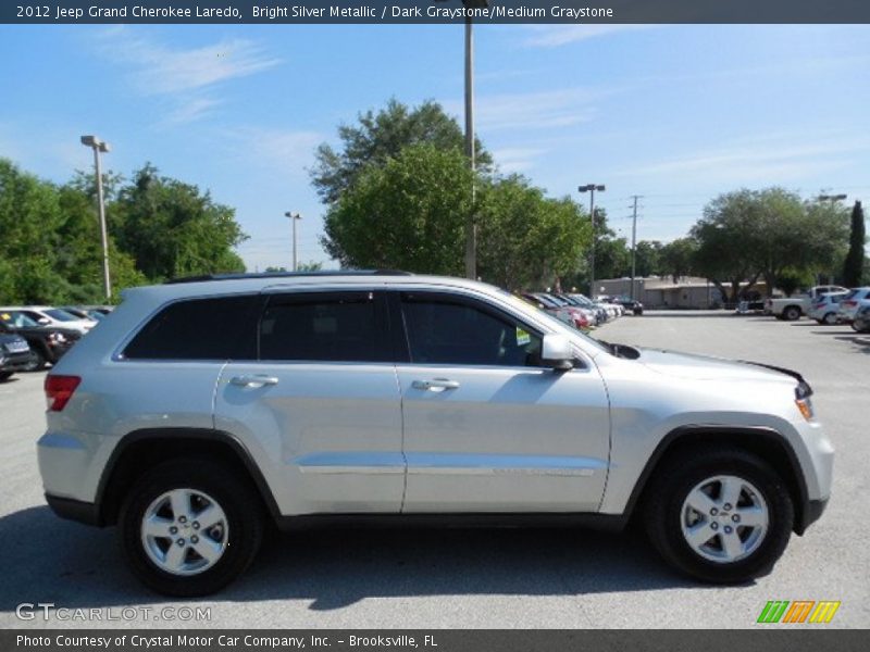 Bright Silver Metallic / Dark Graystone/Medium Graystone 2012 Jeep Grand Cherokee Laredo