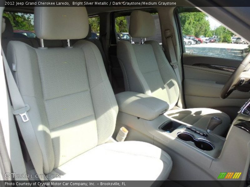 Bright Silver Metallic / Dark Graystone/Medium Graystone 2012 Jeep Grand Cherokee Laredo