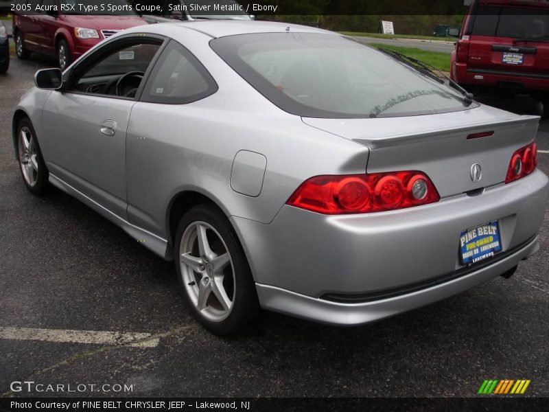 Satin Silver Metallic / Ebony 2005 Acura RSX Type S Sports Coupe