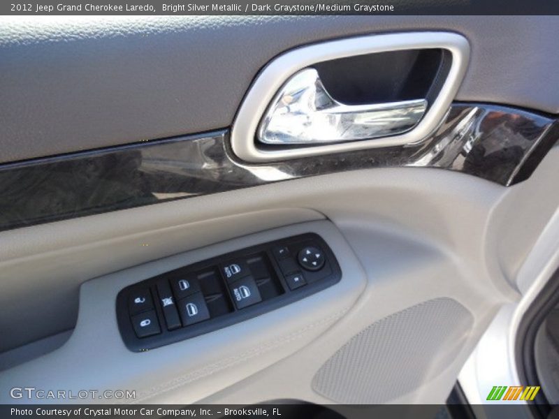 Bright Silver Metallic / Dark Graystone/Medium Graystone 2012 Jeep Grand Cherokee Laredo