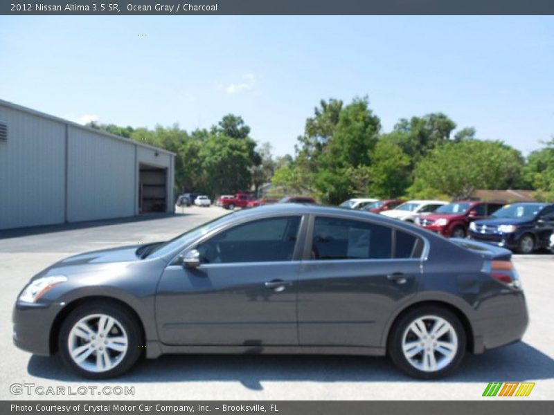 Ocean Gray / Charcoal 2012 Nissan Altima 3.5 SR