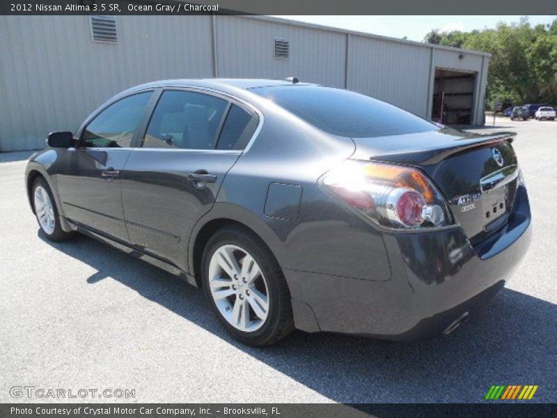 Ocean Gray / Charcoal 2012 Nissan Altima 3.5 SR