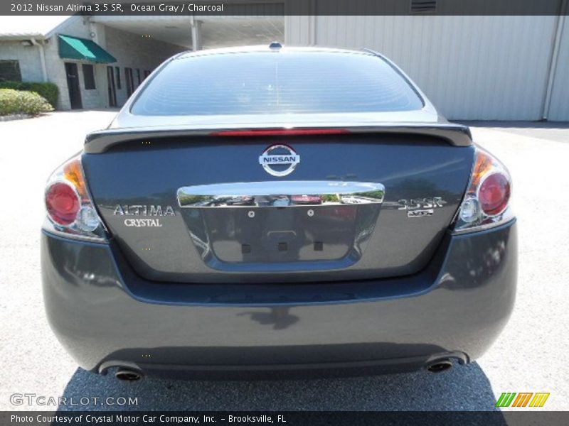 Ocean Gray / Charcoal 2012 Nissan Altima 3.5 SR