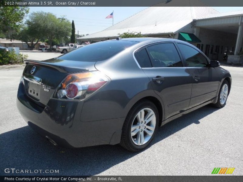 Ocean Gray / Charcoal 2012 Nissan Altima 3.5 SR