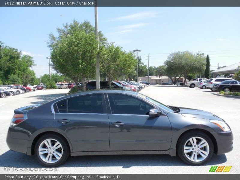 Ocean Gray / Charcoal 2012 Nissan Altima 3.5 SR